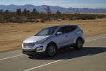 2014 Hyundai Santa Fe Sport in Moonstone Silver - Driving Front Left Three-quarter View